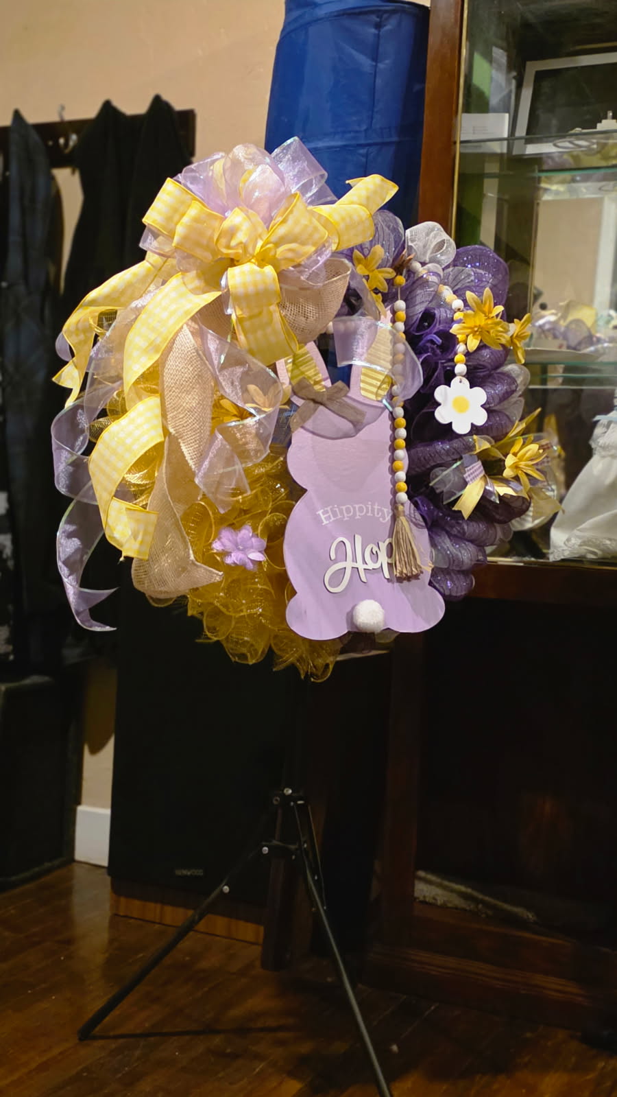 Easter purple/yellow